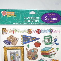 StickerKins Photo Safe Binder School Scrapbooking Crafts 2 Packages50+ Stickers