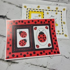 Scrapbooking Stickers Photo Frames Lady Bugs Bumble Bees Lot Great Way Products