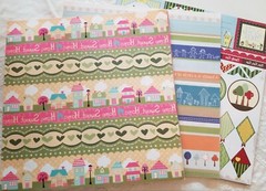 Reduced Nikki Sivils, My Little Shoebox, Adorn Family Scrapbook Stickers Diecuts