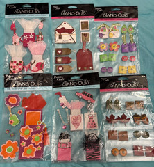 Provo Craft Stand-outs Stickers ** 14 total packs ** see description for details