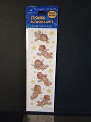 Vintage Stickers Hallmark Mary Hamilton Angels Sticker Pack VTG NIP RARE