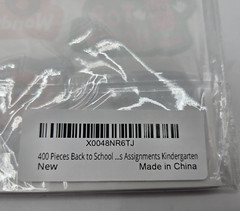 400 Stickers – School AMAZING AWESOME GREAT WORK Teacher Student Reward Stickers
