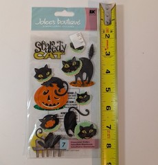 Jolee’s Recollections Scrapbooking Stickers Appliques & More Lot of 14 Halloween