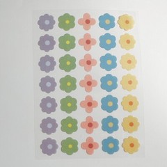 Flower Sticker 5pc 15mm Masking material New From Japan w/ tracking