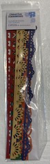 Creative Memories Laser Cut Borders 10 Die Cuts ~ RAINBOW EDGES – NIP