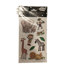 Me And My Big Ideas 4.5 X 6″ Stickers Safari Animals 3 Sheets Mambi Minis