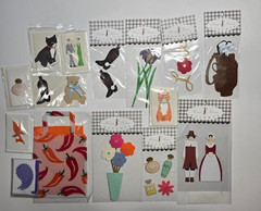 Meri Meri, Paper Habit, Paper Hearts-Accents, Scrapbooking, Stickers, Cards…..