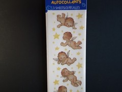 Vintage Stickers Hallmark Mary Hamilton Angels Sticker Pack VTG NIP RARE