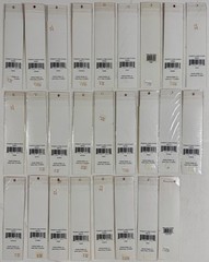 Hambly Prismatic Name Sticker Metallic Scrapbooking Crafting Wholesale Lot of 26