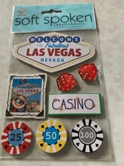 SOFT SPOKEN ME & MY BIG IDEAS 3D STICKERS LAS VEGAS