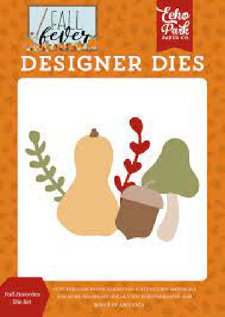 Echo Park Designer Metal Cutting Dies – FALL FAVORITES