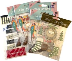 Lot 6 Unopened Packs various Brands Scrapbooking Stickers etc, all new