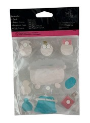Provo Crafts Stand-Outs Bath Time 3 D Paper Sculpture Stickers 10 Pieces Kids