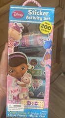 Bendon Doc McStuffins Sticker Box Disney Pet Rescue 200+ Stickers NEW