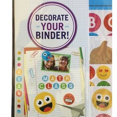 199 Pc Binder Stickers Smileys Mood Expressions Back to School