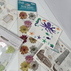 Lot Stickers Mrs. Grossman’s Sandylion Stickopotomous Scrapbooking Kids Crafts