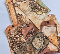 Vintage Steampunk Ephemera – Tags – 425