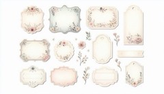 Cute Embellishments Junk Journal Scrapbook Choose A Set