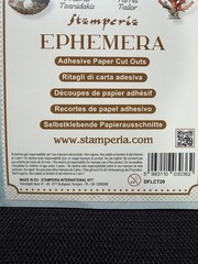 Stamperia Ephemera Die/Paper Cut Outs Lot Of 4 Different Packages