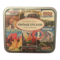 Cavallini & Co. National Parks Vintage Sticker Set, Assorted