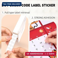 PARLAIM 1/4 Inch Circle Sticker Labels,1000 Stickers Round Color Coding Circle D