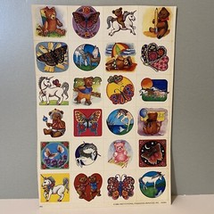 Vintage 1984 Institutional Financing Services Stickers – 3 Sheets