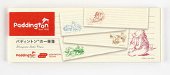 Hobonichi Paddington Bear 5-Item Stationery Set Stickers Notes Letter Japan NEW