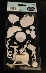 Jolee’s Boutique Personal Training Scrapbooking Stickers SPJBLG274 (9-Piece Set)