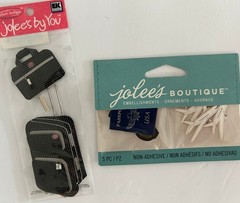 FUN Jolee’s Boutique Vintage Stickers NIP -Theme: PLANES, Passport, Airport