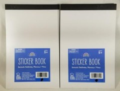 STICKER BOOK Lot of 2 442 Stickers Unicorns Numbers Shapes Letters Hearts
