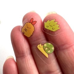 Sumikko Gurashi Sticker Flakes Cute Kawaii Bundle of 4 packs