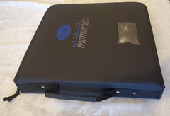 CREATIVE MEMORIES Black STICKER BINDER w/30 Pocket Pages 6 ASSORTED SIZES