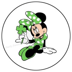 ST PATRICKS DAY MOUSE ENVELOPE SEALS LABELS STICKERS PARTY FAVORS