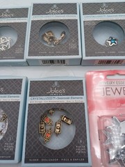 NEW Lot of 6 JOLEES JEWELS Crystallized Swarovski Elements Charms