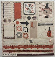 My Mind’s Eye 12×12 Accessory Sheet-Variations-Lost & Found Halloween & More
