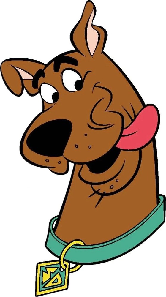 Scooby Doo Cartoon Character Waterproof Die-Cut Sticker