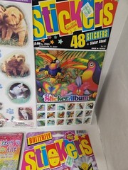 Kids Activity Art And Sticker Lot Stickers And Glo Art