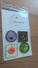 Doodlebug Embellishment Lot Brad’s, Pearls, Jewels, Sprinkles, Pops, Jellishment
