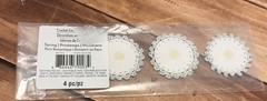 MICHAELS 447555 CROCHET LOVE EMBELLISHMENT STICKER VALENTINE