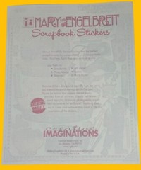 Vintage Mary Engelbreit The Queen STICKERS, She Has A Story To Tell 8×10 Sheet