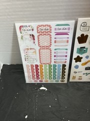 Lot Of 3 NIP Planner/ Calendar Stickers Mixed Brands