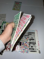 Huge Alphabet Sticker Lot Scrapbooking Letters Numbers Bundle