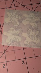 Vintage Sandylion stickers Clowns 1 Module