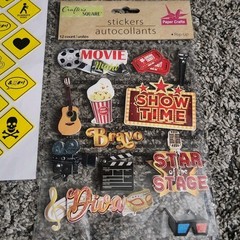 Lot Of Misc Craft Book Stickers Recollections K&C Sticko Jolees
