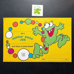 TREND Award Certificate HOPPIN’ GOOD JOB (1979 T-517 ) with SPEARMINT sticker