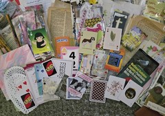 HUGE LOT Junk Journal Supplies Embellishment 1,000+ Pieces Vintage & Modern 6lbs