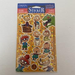 American Greetings Rugrats Stickers. Vintage 1999. New, Sealed. 2 Sheets