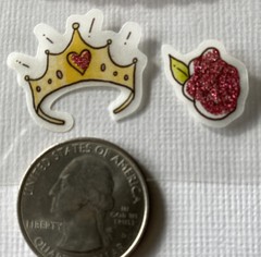 FAIRYTALE PRINCESS Vellum Sticker(13pc)Creative Touch•Castle•Dress•Going To Ball