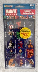 120 stickers 4 sheets Marvel Heroes Party Favors Teacher Supply