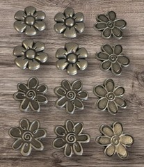 Metal Embellishmentss, Clips & Words Lot Scrapbooking Crafts